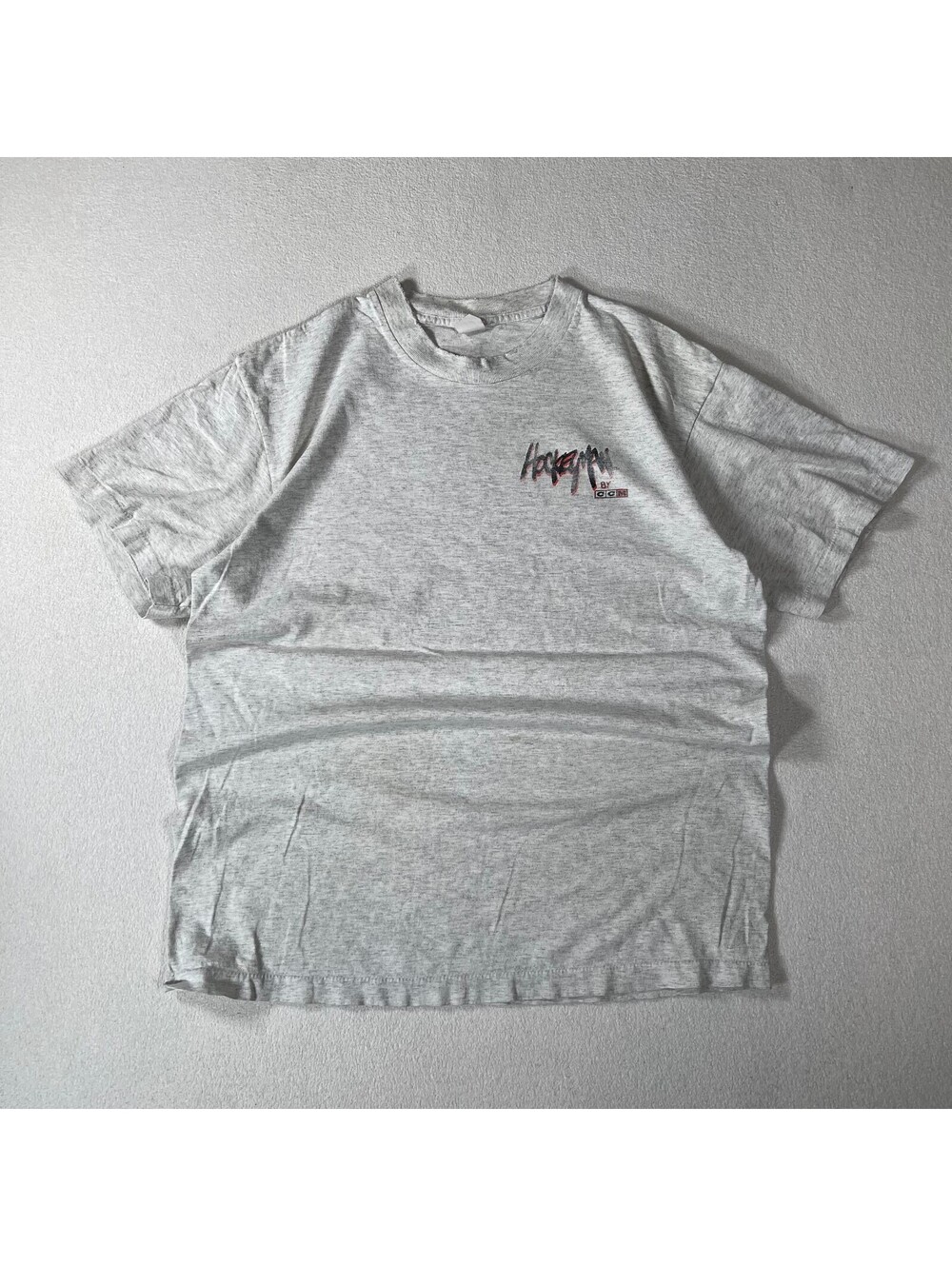 Vintage CCM Hockey Graphic T-Shirt Gray Size Large
